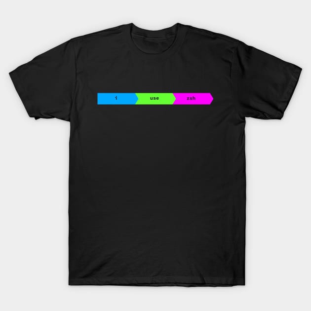 Linux t-shirt T-Shirt by 4few